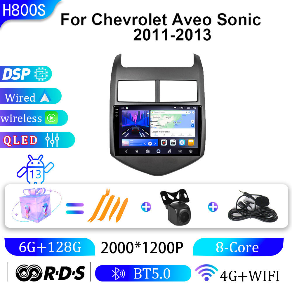 适用于雪佛兰11-13款爱唯欧carplay车载导航gps导航一体机DVD导航