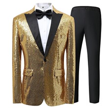 P 91595 Shiny Sequin Suit for Performance ��Ƭ�ݳ���װ