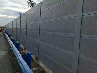 Sound insulation barrier Expressway railway sound insulation screen elevated bridge Community factory sound insulation wall sound barrier manufacturer