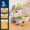 Rotating kitchen, universal multilayer corner frame, basket, storage system