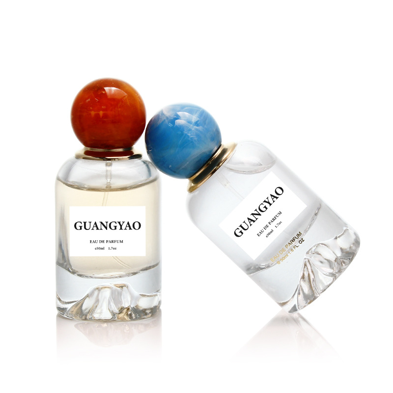 现货火山炎底香水瓶空瓶50ml香水分装瓶按压喷雾瓶化妆品瓶批发