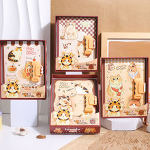 可爱猫咪本子高颜值密码锁笔记本加厚日记本儿童小学生记事本手账