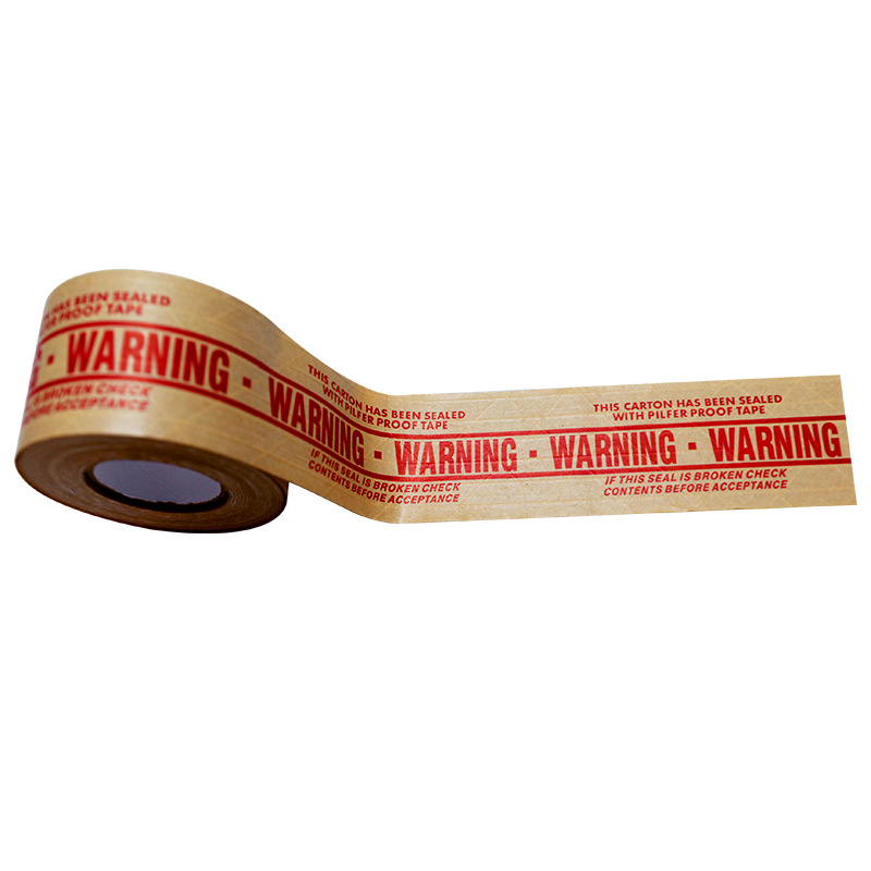 젖은 물 클램프 막대 빨간색 단어 WARNING7.2cm * 45m;50m