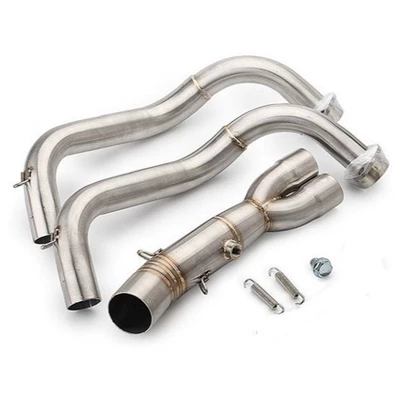 mt07 is suitable for motorcycle sports cars MT07 FZ07 2014-2023 stainless steel modified exhaust pipe