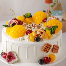 小清新森系水果蛋糕模型2025新款网红假蛋糕生日样品其他雏菊