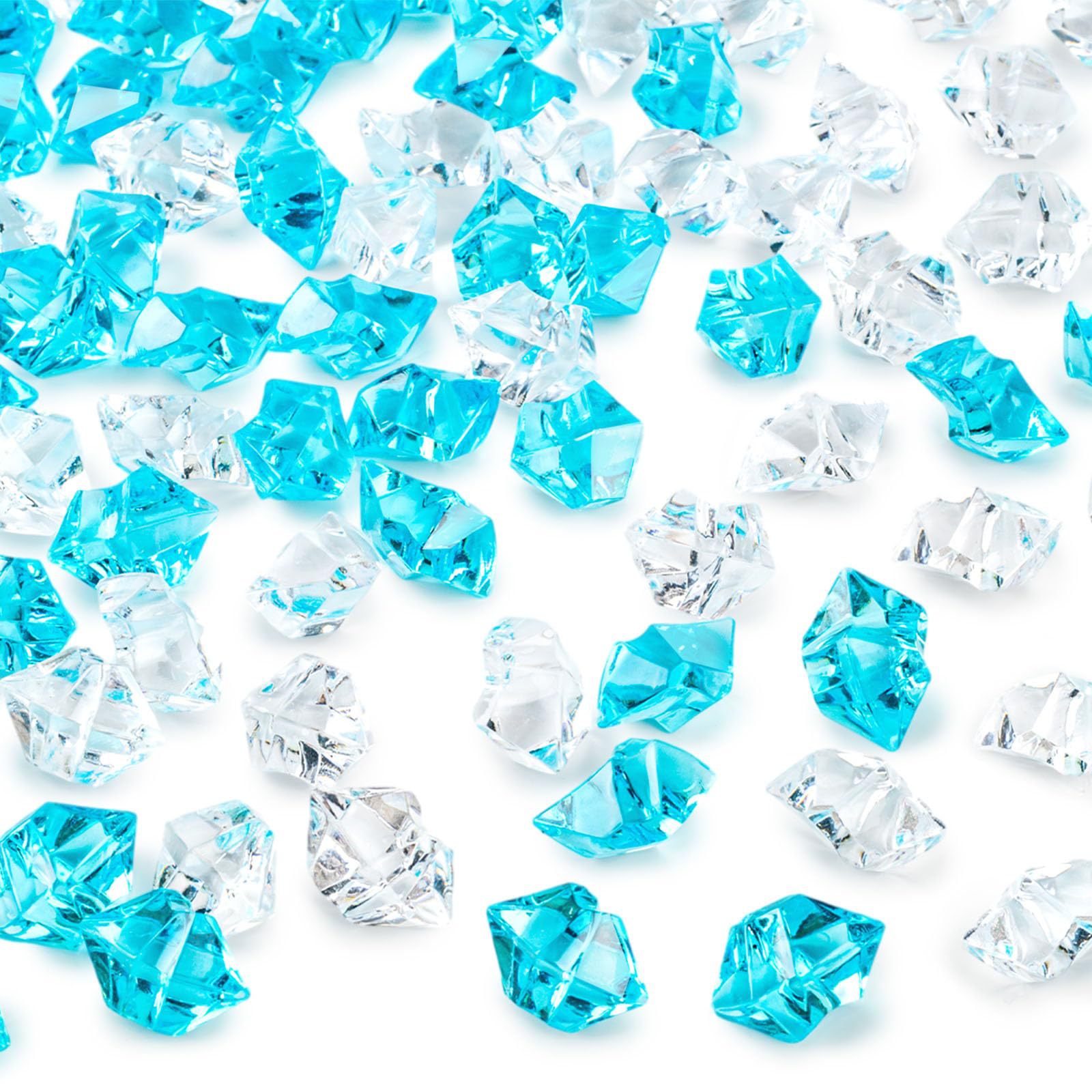 Brilliant blue+transparent