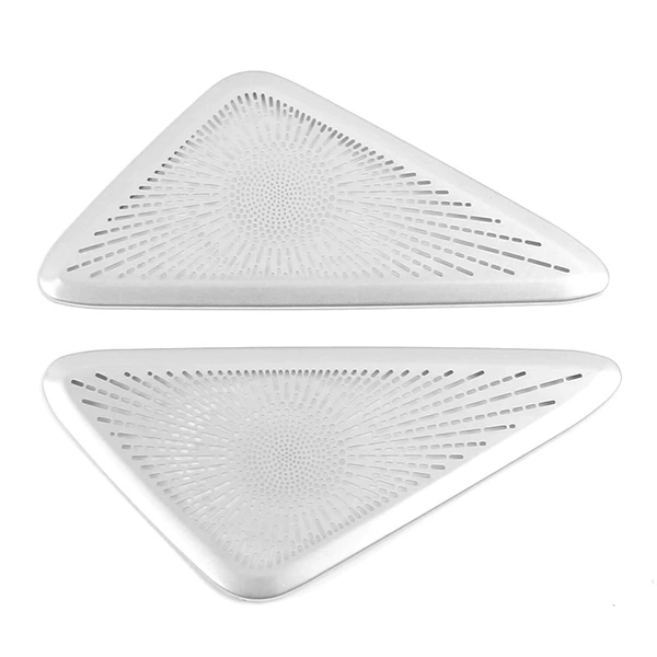Front triangle speaker-silver titanium
