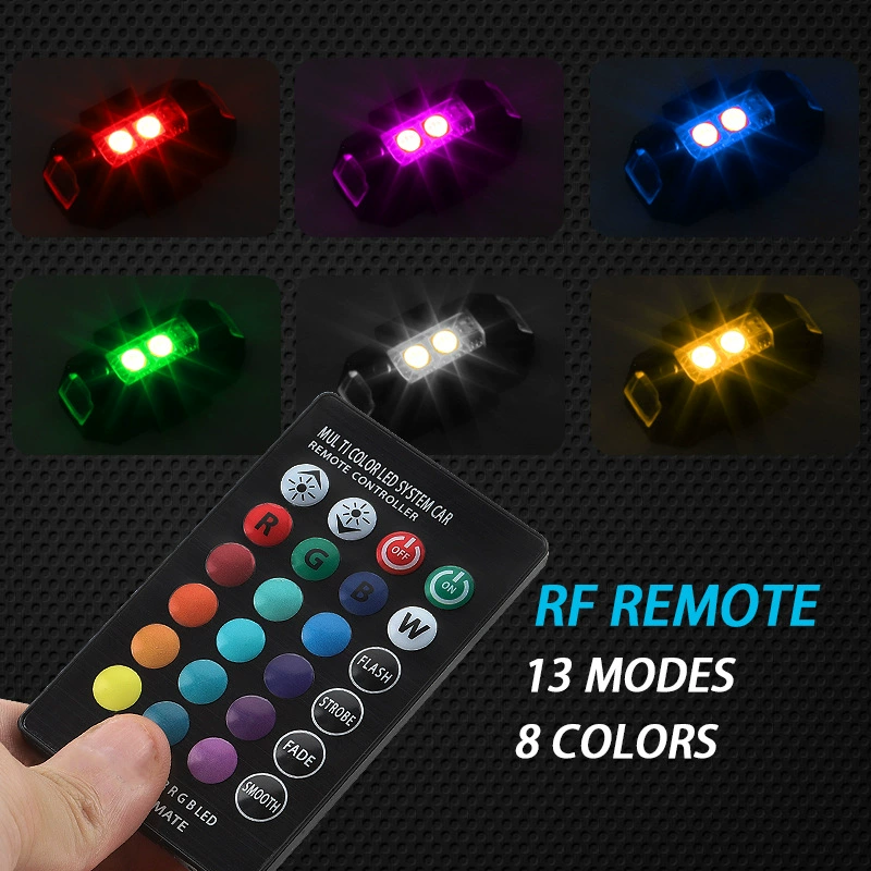 Universal wireless drone, colorful nail sequins, unmanned indicator lamp, navigation light charging