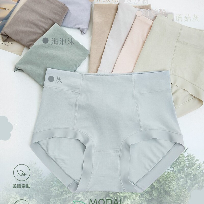 Daisy Girl Diolan Antibacterial High-Waisted Tummy Control Plus Size Women's Underwear Lightweight Lace Breathable Luxury Briefs Daisy Girl Diolan Antibacterial High-Waisted Tummy Control Plus Size Women's Underwear Lightweight Lace Breathable Luxury Briefs