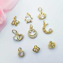 14K��ɫ�Ƕ�ʯ����ЦĘ�ʹ������������ZDIY������Ʒ���