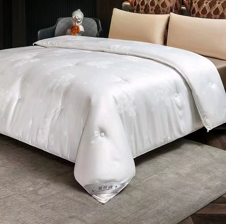 Шелковое одеяло ручной работы атласное жаккардовое осенне-зимнее одеяло Mulberry Silk Кондиционер зимний стеганый сердечник подарок шелковое одеяло подарочная коробка