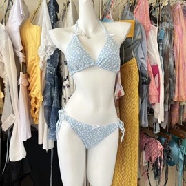 比基尼;连体泳衣;三件套泳装