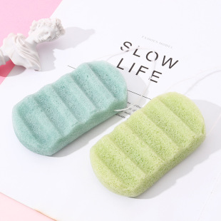 Nagawa konjac bath cotton baby cleaning bath sponge puff multi-color konjac face puff