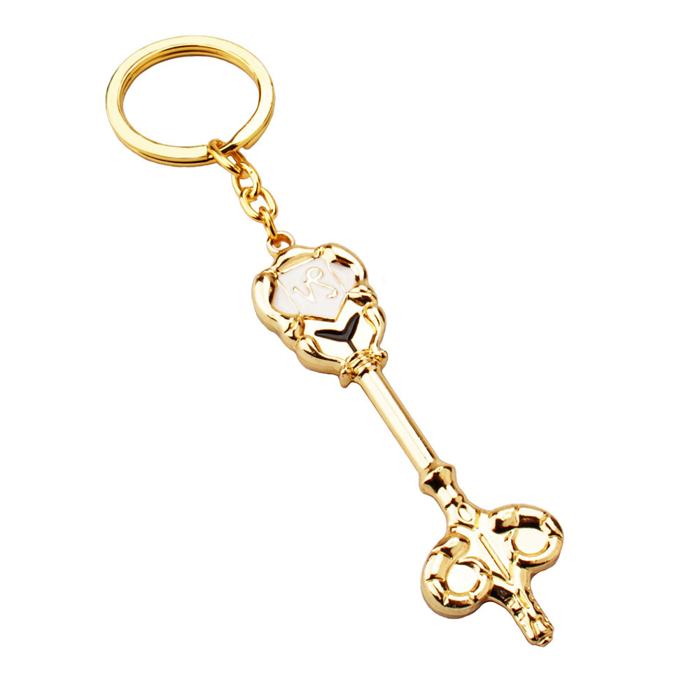 Anime periférica cola de hadas Lucy constelación doce Palacio Estrella Espíritu llavero accesorios León botella agua Virgo