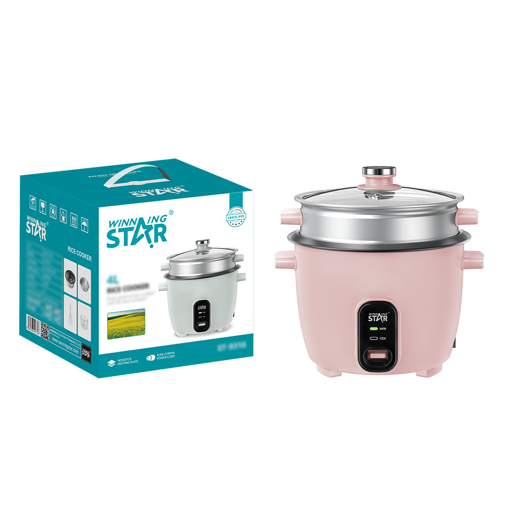 Winningstar venta caliente transfronteriza estándar británico estándar europeo cocina al vapor electrodomésticos de cocina olla arrocera eléctrica de 2.2L olla de helicóptero