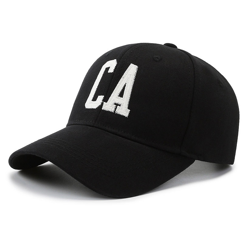 Baseball Cap, Popular On TikTok, With Patch Letter CA, Fashionable Trendy, Casual, Sun-shading, Face-slimming, Duckbill_voghion.com