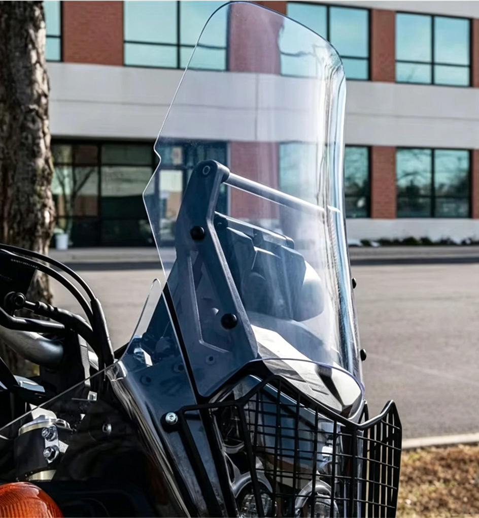 Suitable for Yamaha Tenere 700 XT700Z 2019-2022, 4-piece windshield, extended windshield, wind deflector