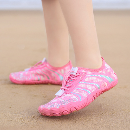 Children's beach wading shoes, non-slip, quick-drying, breathable, men's and women's fitness cycling and running sports outdoor rock climbing and river tracing shoes