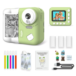 Cross-Border New Polaroid Children's Printing Camera Student Beginner Digital Camera Can Take Photos Toy