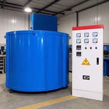 电加热融化保温炉坩埚熔化炉井式工业电炉