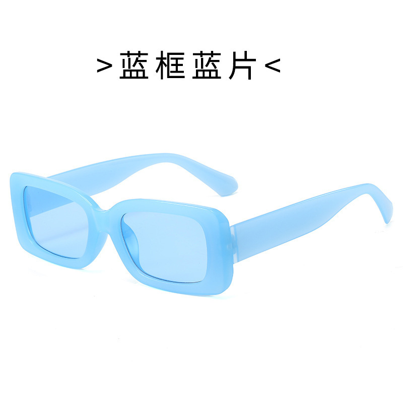 太阳镜新款欧美跨境防紫外线男开车用小方框女显脸小潮流时尚墨镜|undefined