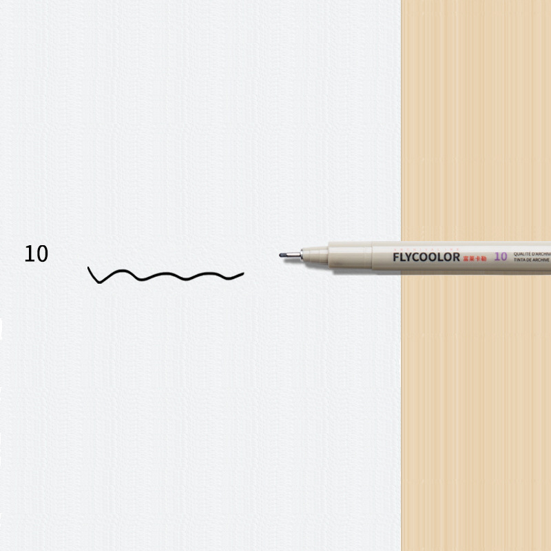 Xiupu aguja pluma impermeable gancho pluma comic cepillo gancho dibujo pintura cepillo diseño papelería suministros traje