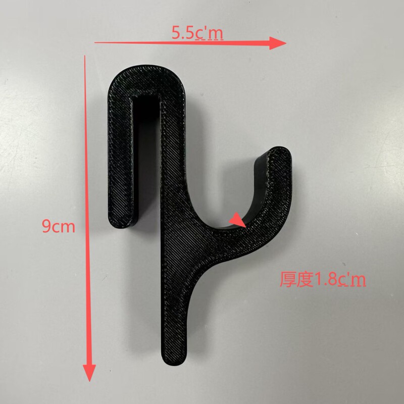 跨境淋浴挂钩 3D打印淋浴挂钩适用于8毫米玻璃门浴室配件毛巾挂钩|undefined