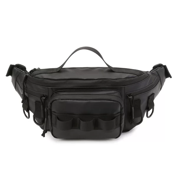 New men's and women's lightweight waterproof Luya bag multi-functional waist bag chest bag outdoor messenger bag fishing gear bag riding