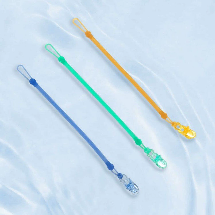 Фабрика прямая силиконовая анти-капельная цепь детская соска зубной клей играть рот прикус музыка анти-капля силиконовая цепь