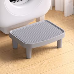 跨境新款智能猫砂盆踏板猫砂垫防溅砂猫咪猫砂盆过道控砂漏砂盒