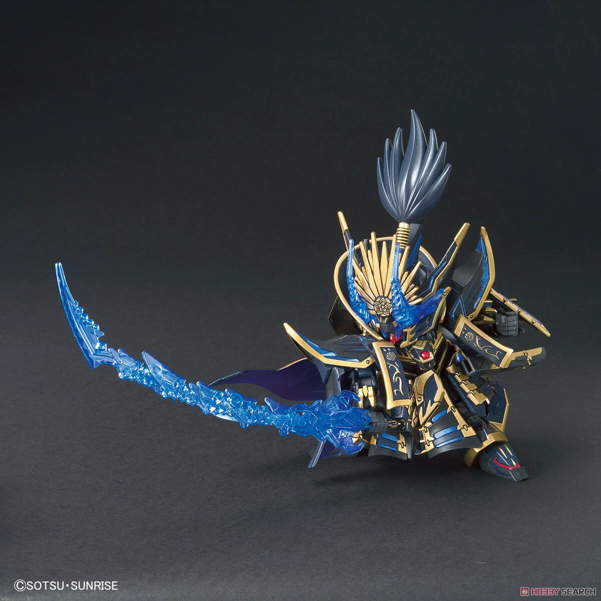 Сборная модель Bandai SDW BB Warrior World Heroes Nobunaga Abian Black Mask