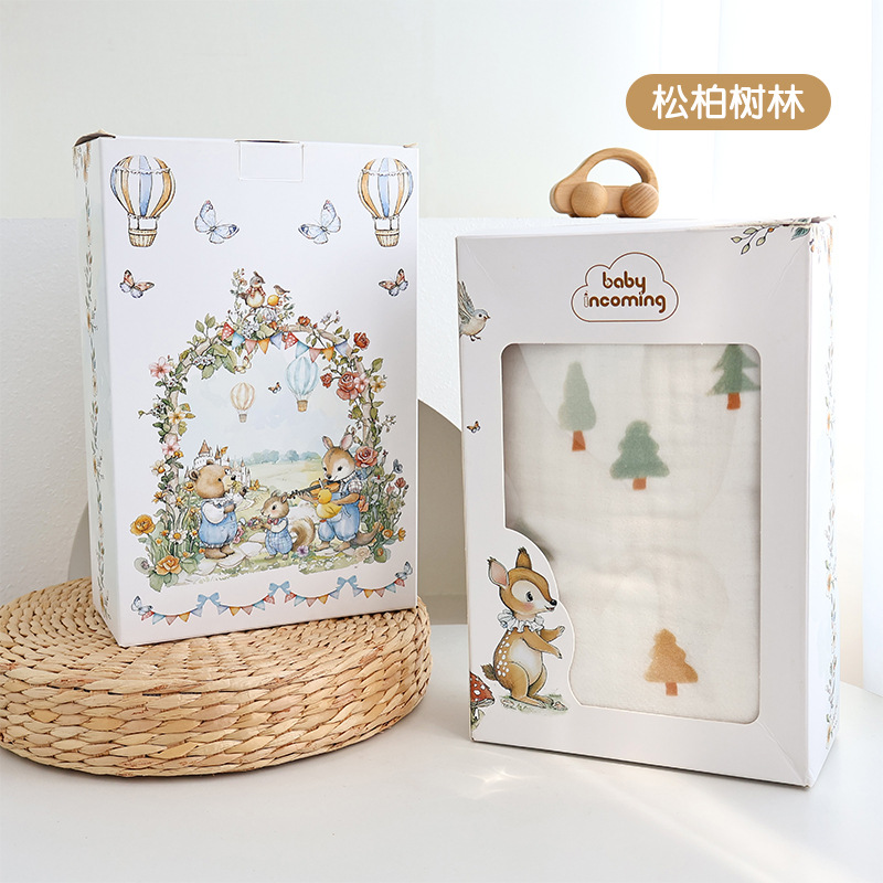 [gift box] pine and cypress forest