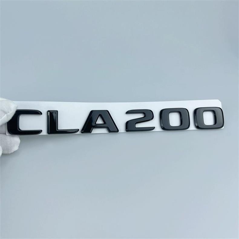 CLA black label Mercedes-Benz CLA modified black tail emblem CLA35 CLA200 CLA260 CLA45 car emblem blacked out