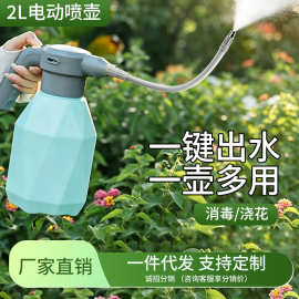 家用电动喷水壶园艺工具专用洒水壶植物浇花喷雾器清洁用喷水壶