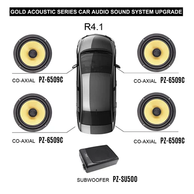 Car speaker/subwoofer – Acoustics Series Car - r41-front-and-rear-door-horn-subwoofer