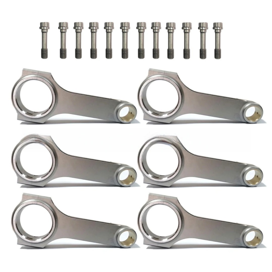 TAPPET 1JZ Forged Connecting Rod, 1JZ-GTE~1JZ-GE, H-Beam, Supports 1200 Horsepower (Şatun)