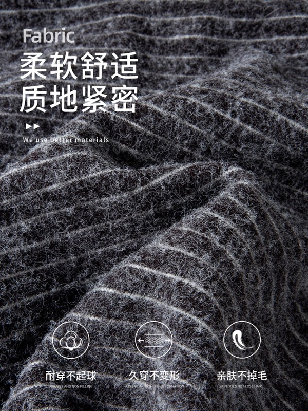 韩系复古深灰条纹设计感连帽卫衣女2025秋季休闲百搭开衫情侣外套|undefined