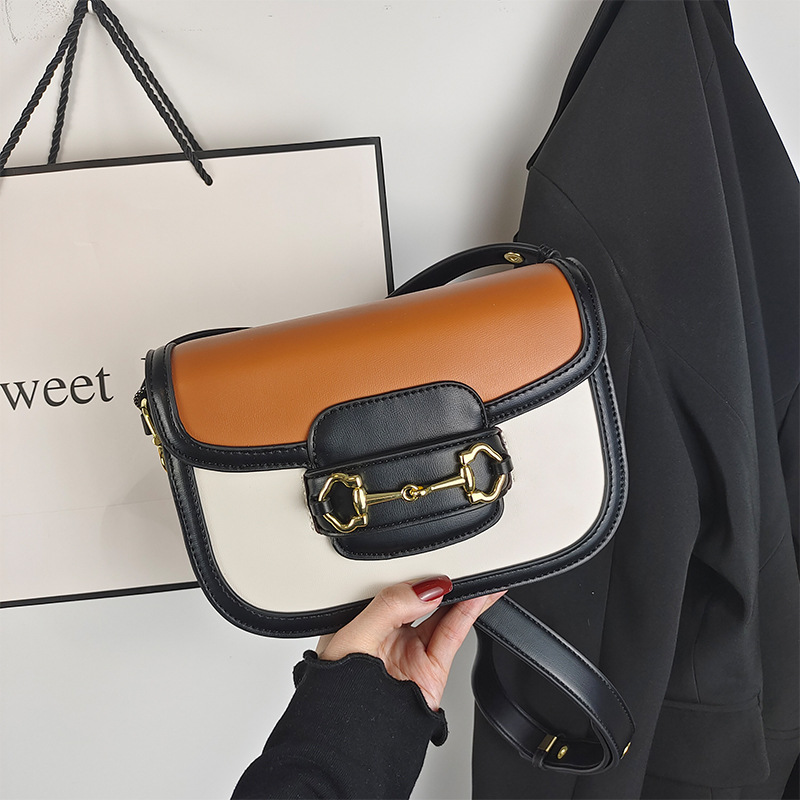 Small Saddle Women's 2023 New Light Luxury Network Red Fashion Versatile One Shoulder Crossbody Bag Tide_voghion.com