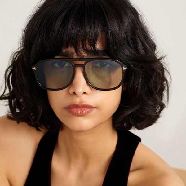square fashionable sunglasses