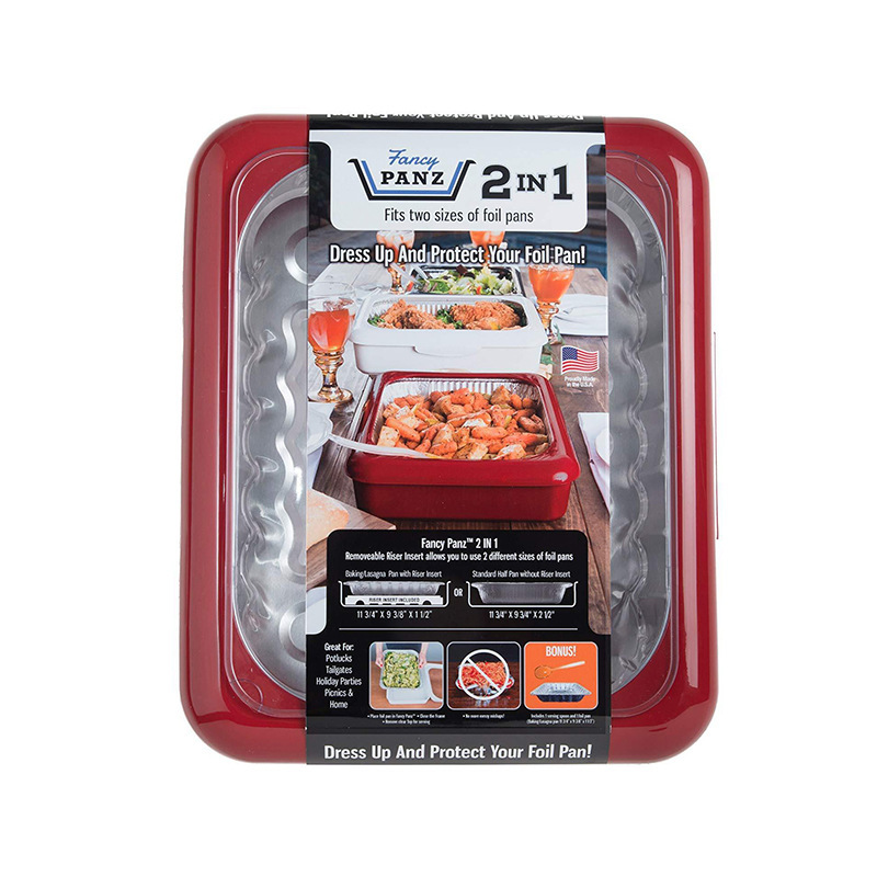 2in1 foil Fancy panz屋外錫紙鮮度保持ボックスピクニックバーベキュープレート錫紙保温鮮度保持トレイ|undefined