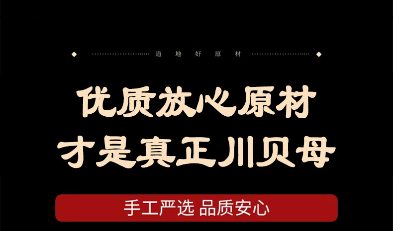 Chuan Bei Mu Sichuan Fritillaria Bulb Dried Herb for Traditional Decoctions 50g Pack in use