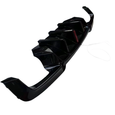 Fiber Pattern Rear Spoiler, Big Surrounded