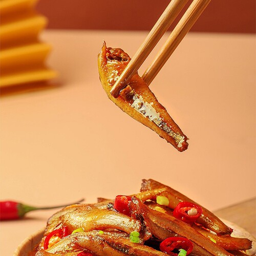 Jinzi Small Fish Dry Deep Sea Fish Baby Small Packaging Ready-to-Eat Snack Food Hunan Special Product Spicy and Hot Appetizer Wholesale 