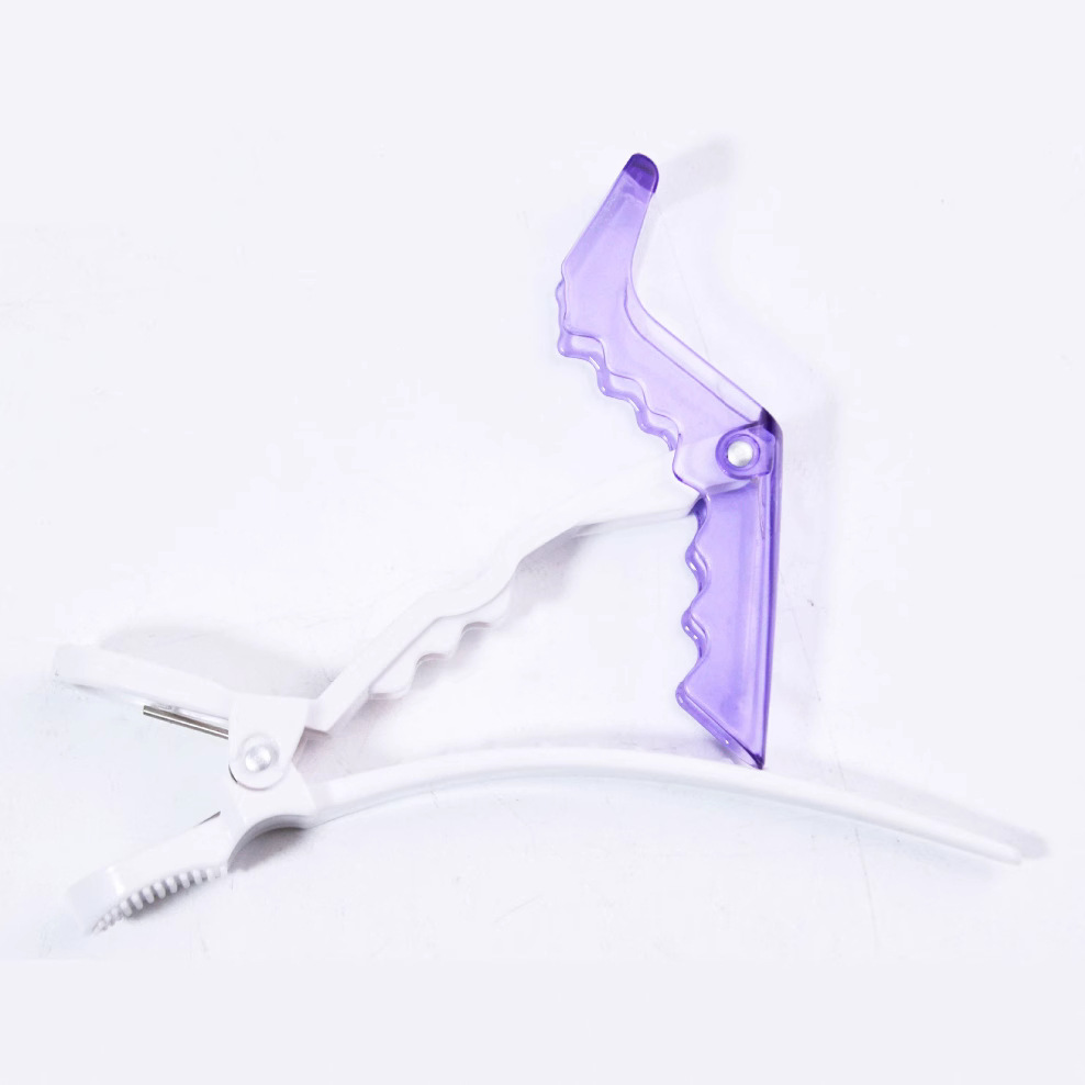 Pinzas de Cocodrilo para Cabello Transparente de Posicionamiento para Peluquería image 5