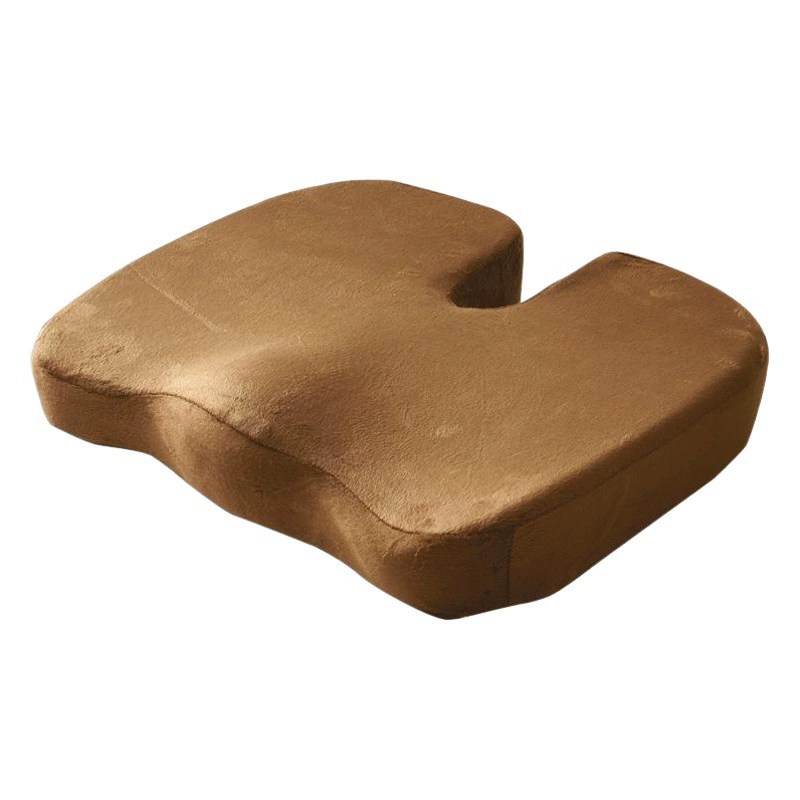 Подушка для сиденья с медленным отскоком, пена с эффектом памяти, офисная сидячая подушка, U-образная подушка для сиденья стула, подушка для беременных, подушка для автокресла, цельная