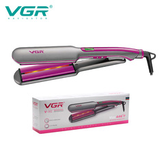 VGR cross-border hair straightener does not hurt the power generation splint bangs women straightening fast heat constant temperature straight plate ceramic straight plate clip 562