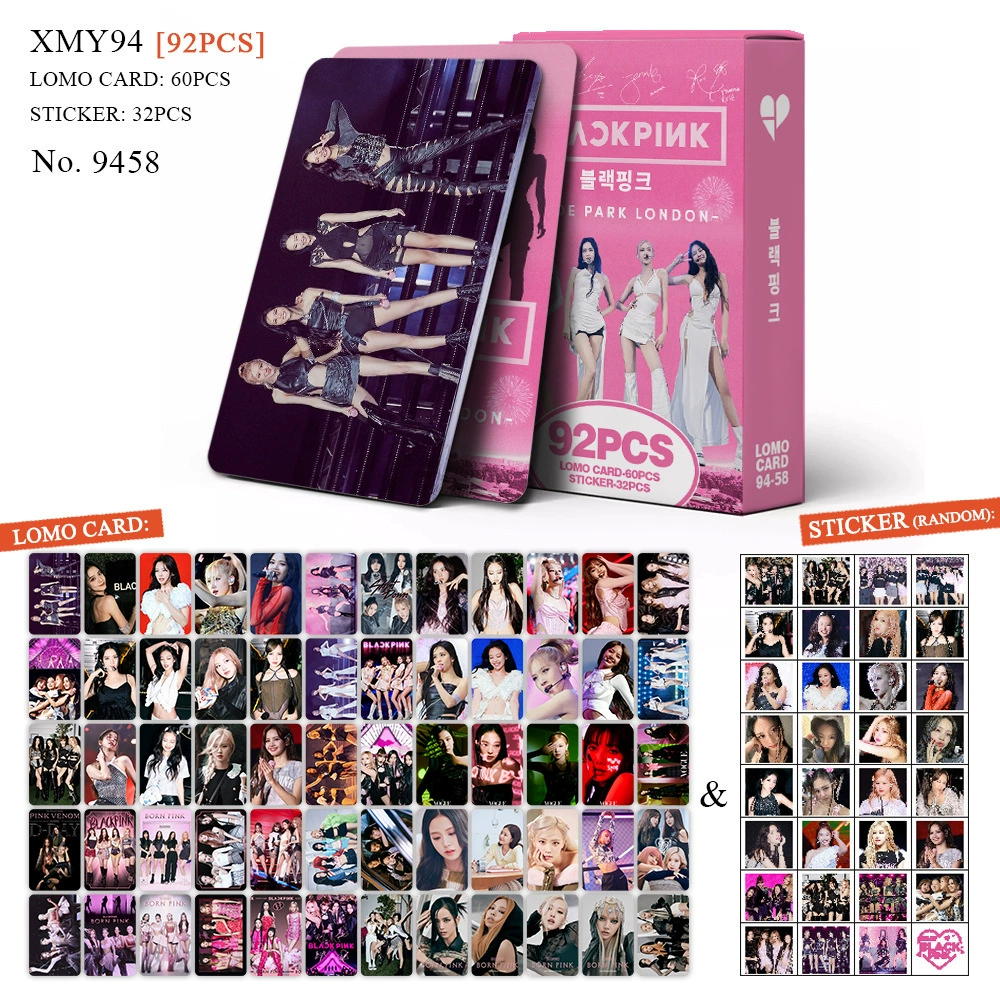 Набор 92 карточки с фото, BTS BPSKTWICE, двусторонние LOMO-карточки, фабричная печать