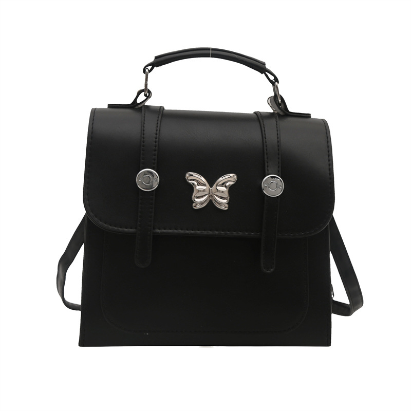 Butterfly mochila para mujeres 2024 nuevo retro versátil mochila escolar pequeña mochila de estilo universitario bolso de clase