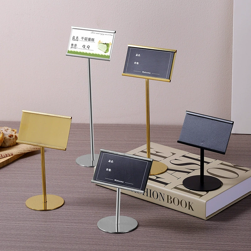 Зажим для буфета Зажим для буфета Зажим для меню для ресторана из нержавеющей стали