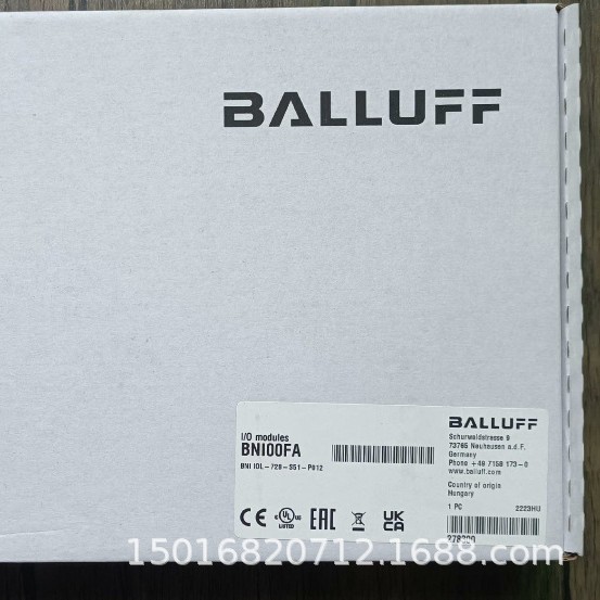 巴鲁夫 BNI00FA  BNI IOL-72B-S51-P012 模块 包邮实物现货议价